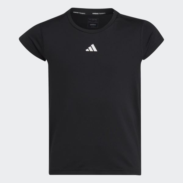 Black Adidas AEROREADY 3-Stripes T-Shirt