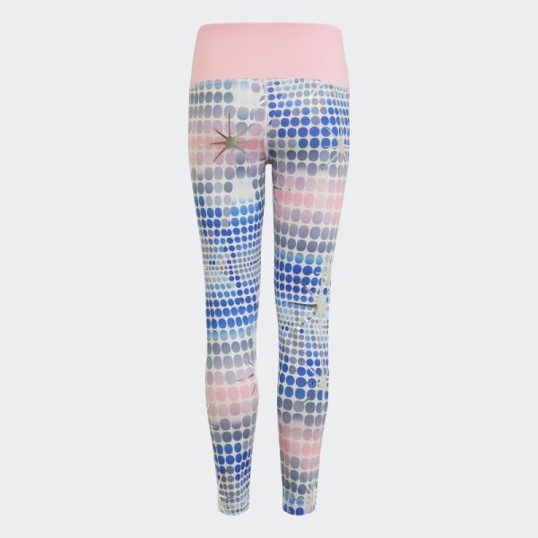 Dance Allover Print Tights Steel Adidas