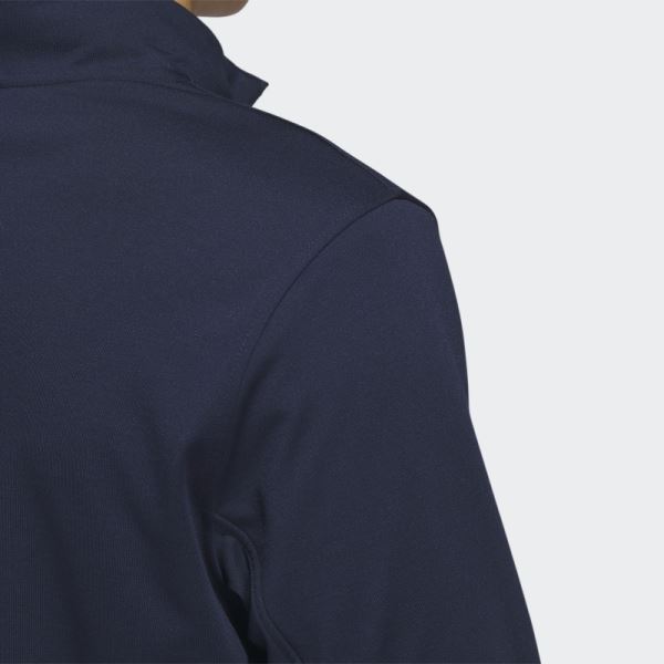 Navy Elevated 1/4-Zip Sweatshirt Adidas