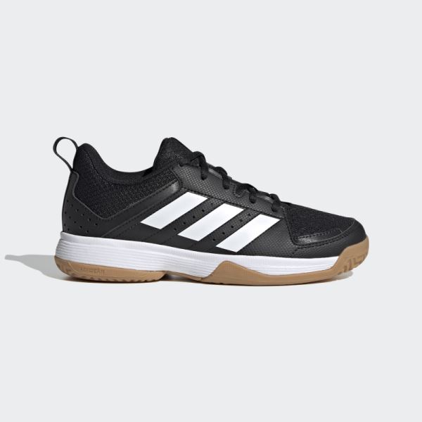 Adidas Black Ligra 7 Indoor Shoes