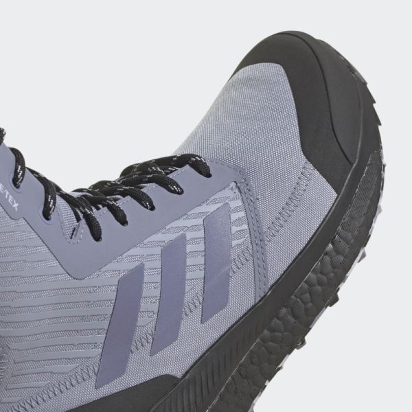 Silver Violet TERREX FREE HIKER XPLORIC GORE-TEX PARLEY SHOES Adidas