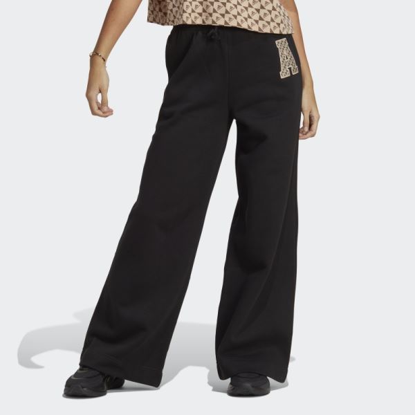 ALL SZN x Logomania Wide Pants Adidas Black