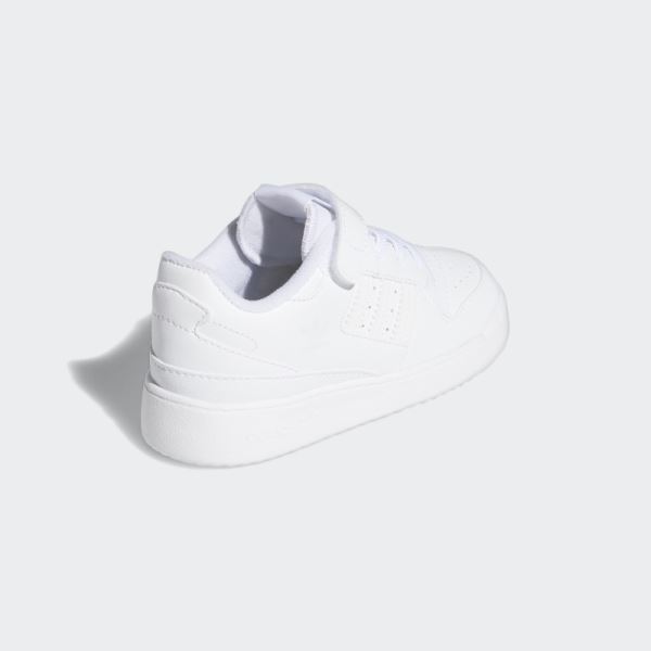 Adidas White Forum Low Shoes Fashion