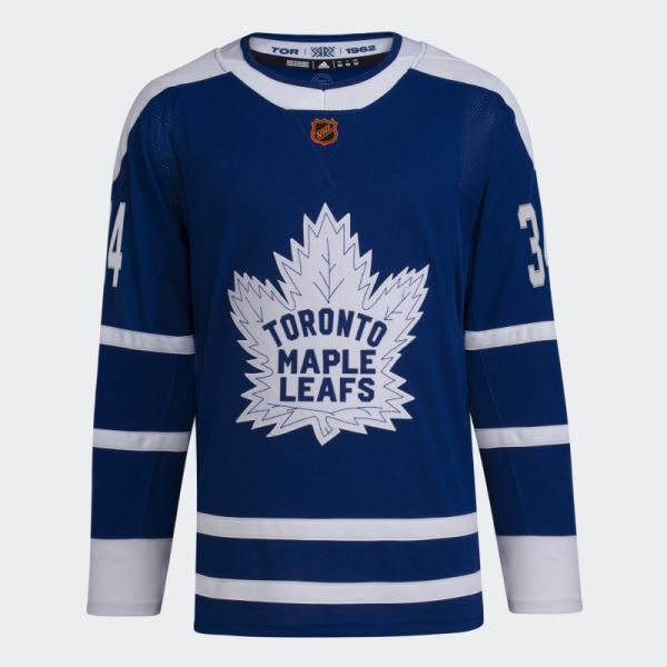 Adidas Royal Leafs Matthews Authentic Reverse Retro Jersey