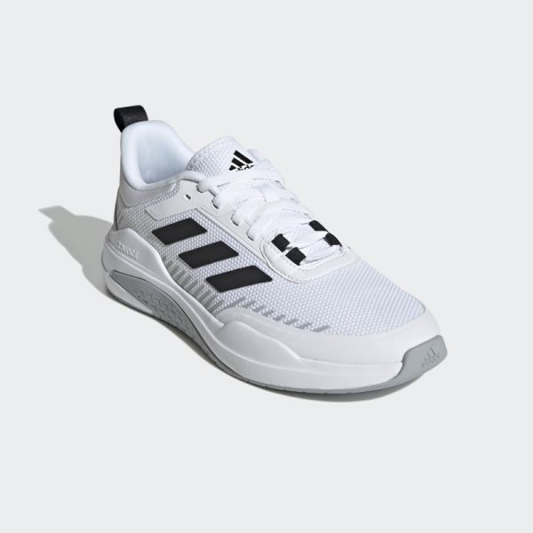 Adidas White Trainer V Shoes