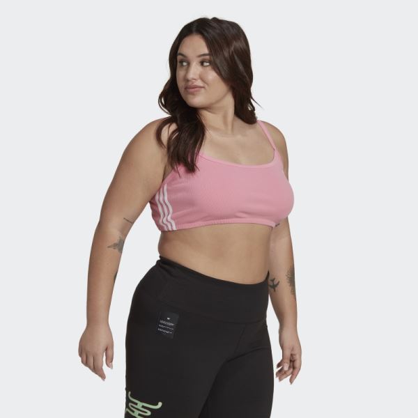 Adicolor Classics Bra Top (Plus Size) Adidas Pink