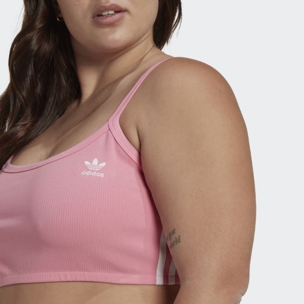 Adicolor Classics Bra Top (Plus Size) Adidas Pink