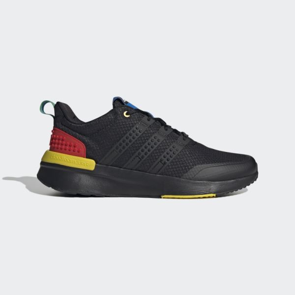 Black Fashion Adidas Racer TR21 x LEGO Shoes