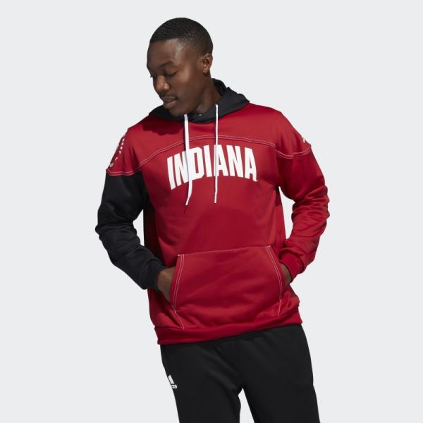 Adidas Victory Red Stadium Pullover Hoodie