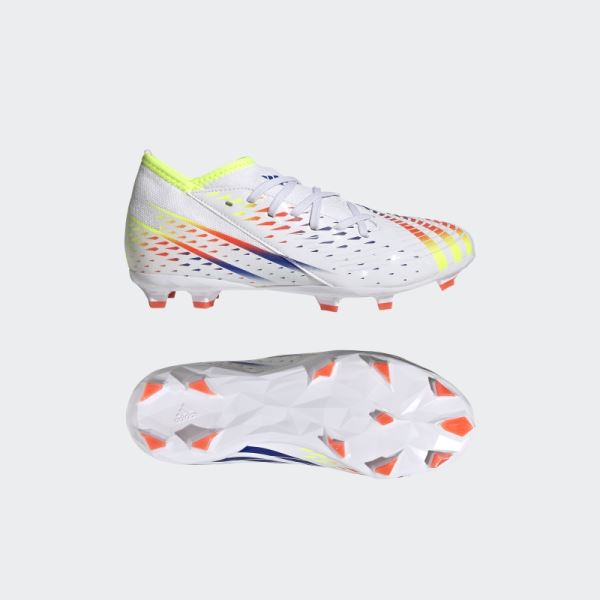 Predator Edge.3 Firm Ground Boots Adidas White