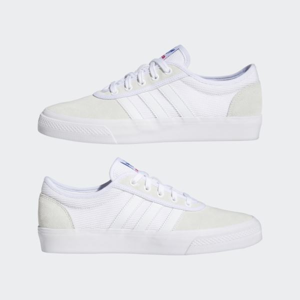 White Adidas Adiease Shoes