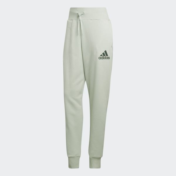 Essentials Multi-Colored Logo Pants Adidas Green