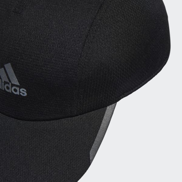 Black Adidas AEROREADY Mesh Runner Cap