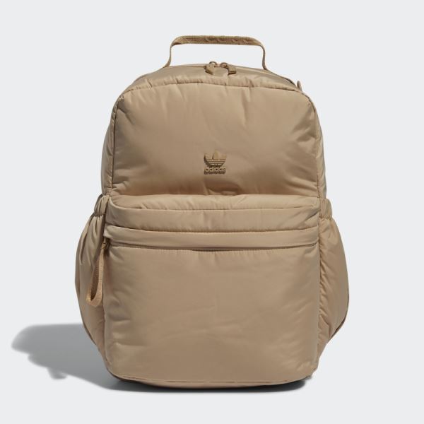 Originals Puffer Backpack Beige Adidas