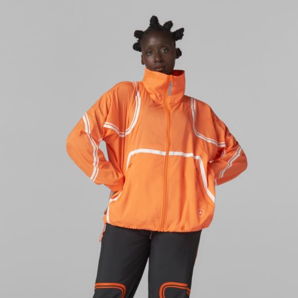 Adidas by Stella McCartney TruePace Woven Jacket App Orange Fashion