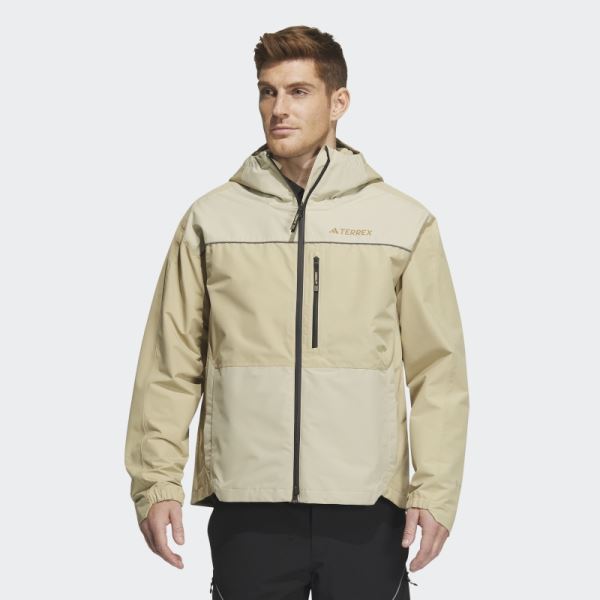 Adidas Utilitas 3-in-1 Jacket Beige Tone