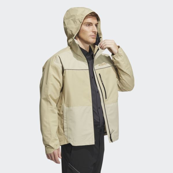 Adidas Utilitas 3-in-1 Jacket Beige Tone