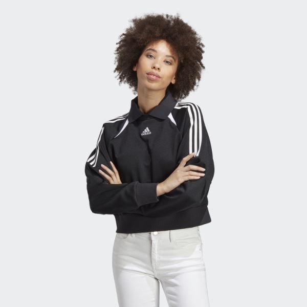 Adidas Track Sweatshirt White Fashion