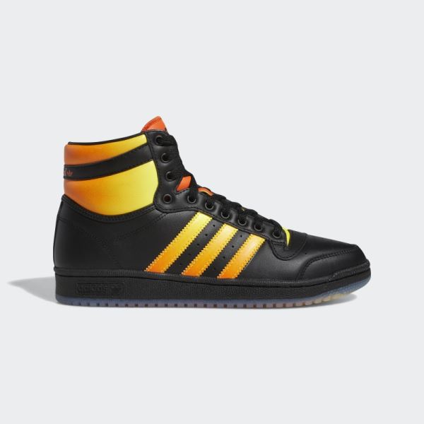 Top Ten Hi Shoes Black Adidas