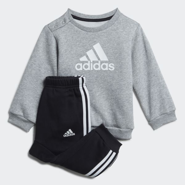 Medium Grey Badge of Sport Jogger Set Adidas