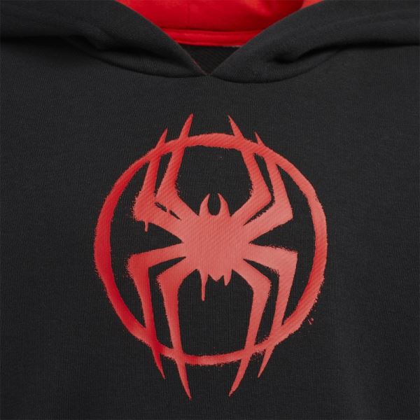 Donovan Mitchell x Marvel's Miles Morales Hoodie Black Adidas