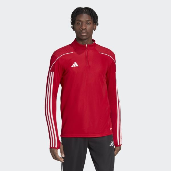 Tiro 23 League Training Top Red Adidas