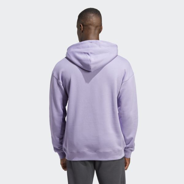 Lilac Real Madrid Hoodie Adidas