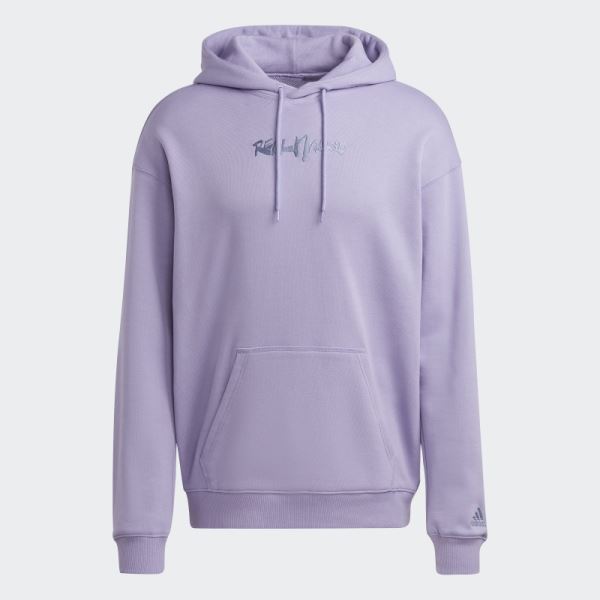 Lilac Real Madrid Hoodie Adidas