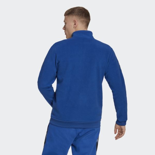 Adidas Royal Blue Tiro Winterized Track Jacket