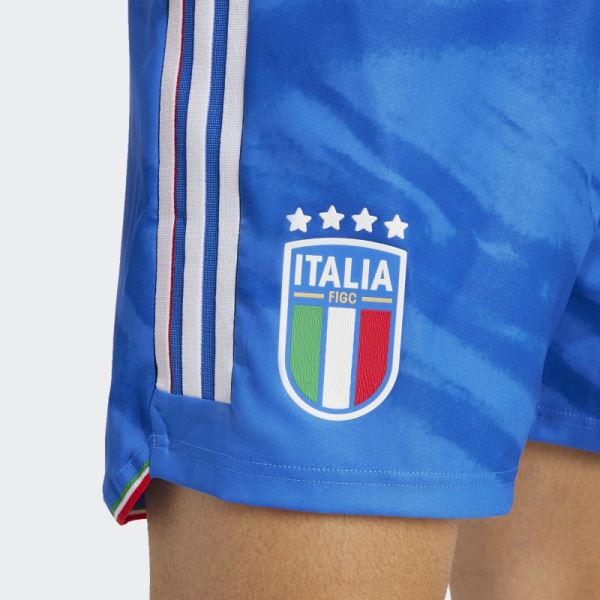 Adidas Blue Italy 23 Home Authentic Shorts