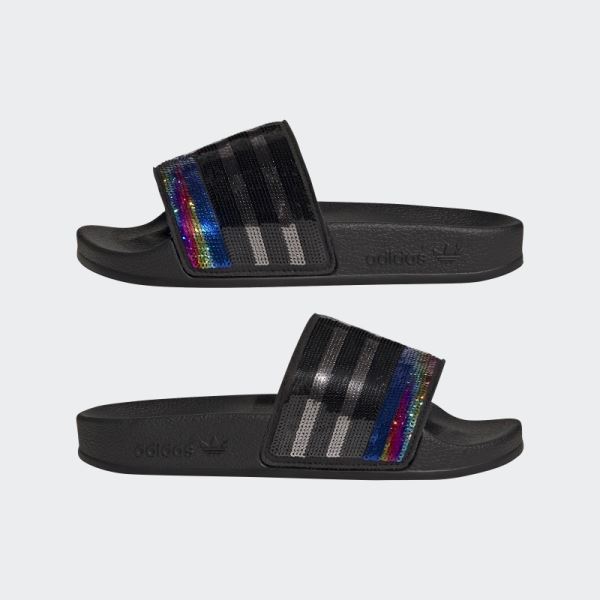 Adidas Adilette Slides Silver