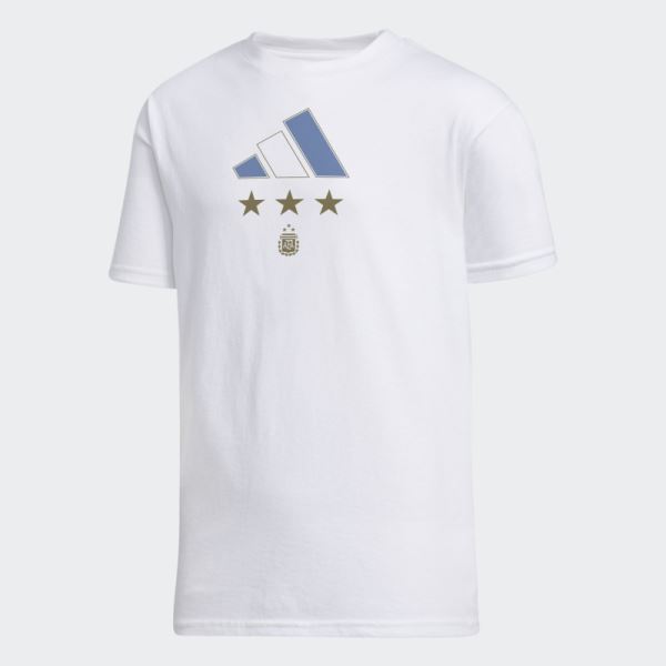 Adidas Argentina 2022 Winners Tee White