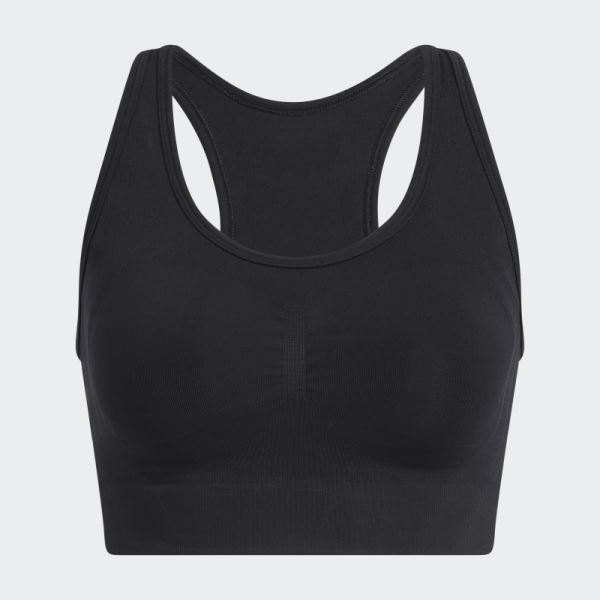 Adidas Black FORMOTION Sculpt Medium-Support Bra