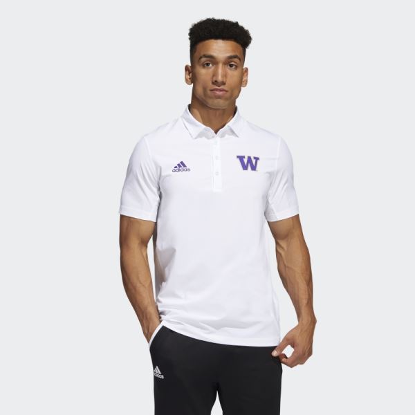 White M STM POLO Adidas