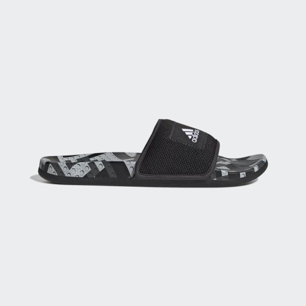 Adidas Adilette Comfort x LEGO Slides Black