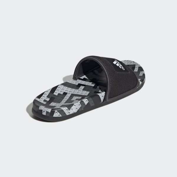 Adidas Adilette Comfort x LEGO Slides Black