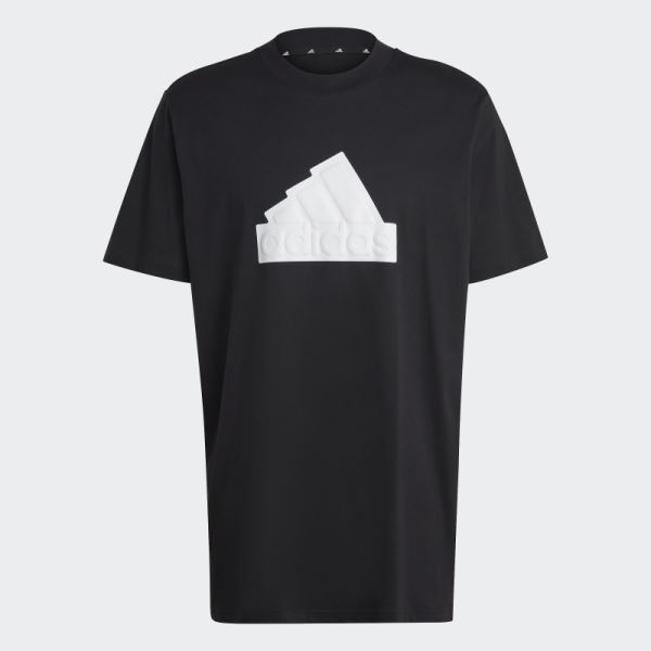 Adidas Black Future Icons Badge of Sport Tee