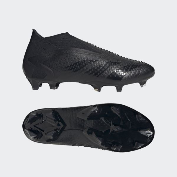 Black Predator Accuracy+ Firm Ground Boots Adidas