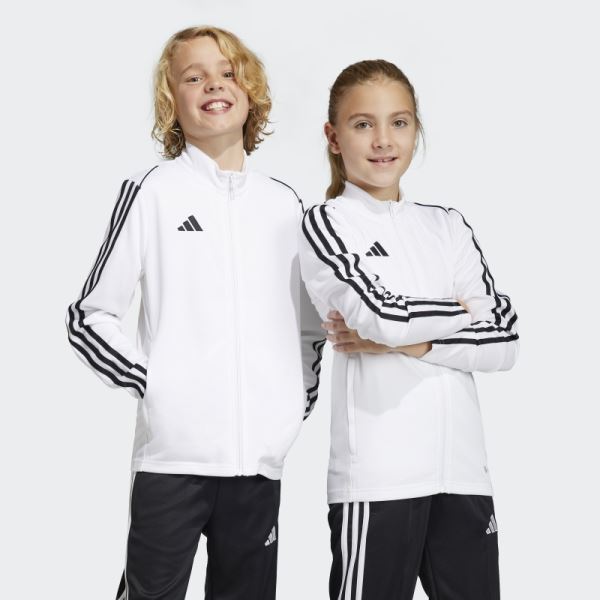 Adidas White Tiro 23 League Training Track Top