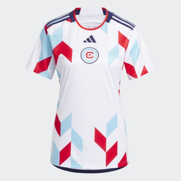 Adidas Chicago Fire 23/24 Away Jersey White