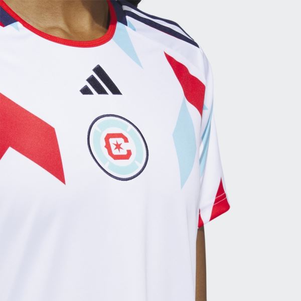 Adidas Chicago Fire 23/24 Away Jersey White