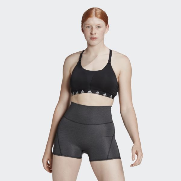 Grow Positivity Everyday Light Support Nursing Bra Adidas Black