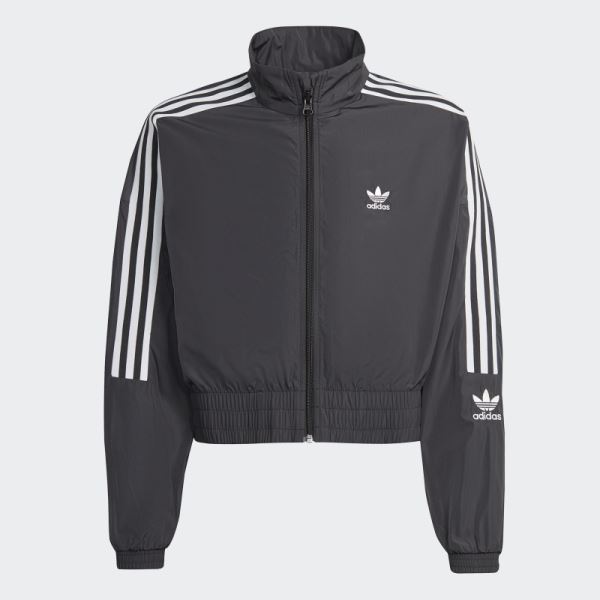 Black Adicolor Crop Track Jacket Adidas