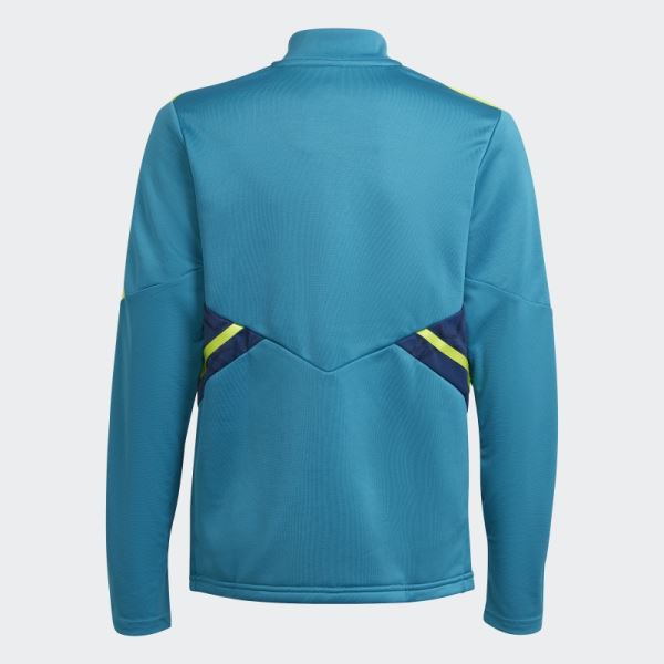 Teal Juventus Condivo 22 Training Top Adidas