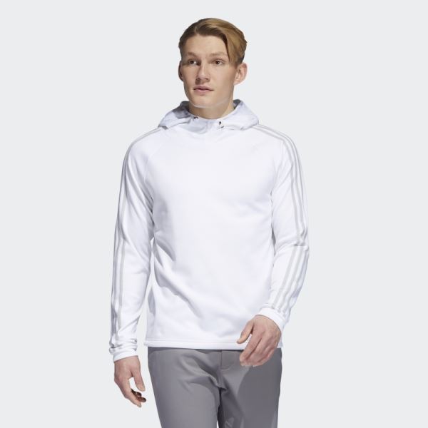 Adidas 3-Stripes COLD.RDY White Hoodie