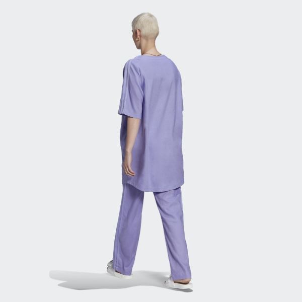 Adidas Linen Baseball Dress Light Purple