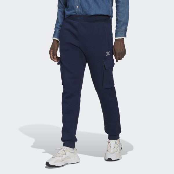 Adidas Adicolor Essentials Trefoil Cargo Pants Night Indigo