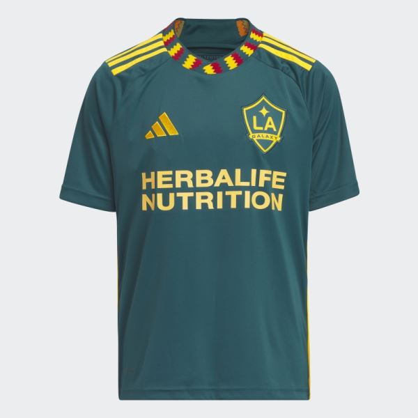 Adidas LA Galaxy 23/24 Away Jersey Colleg Gold Fashion