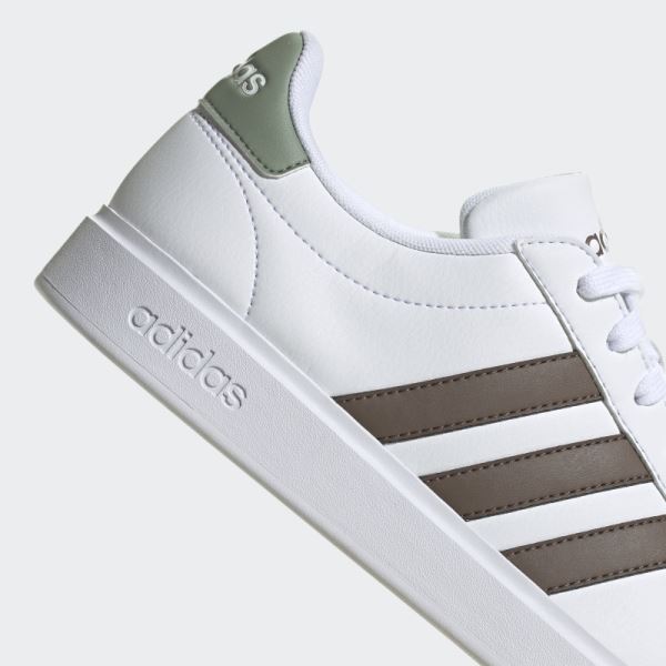 Adidas Grand Court Cloudfoam Comfort Shoes Earth