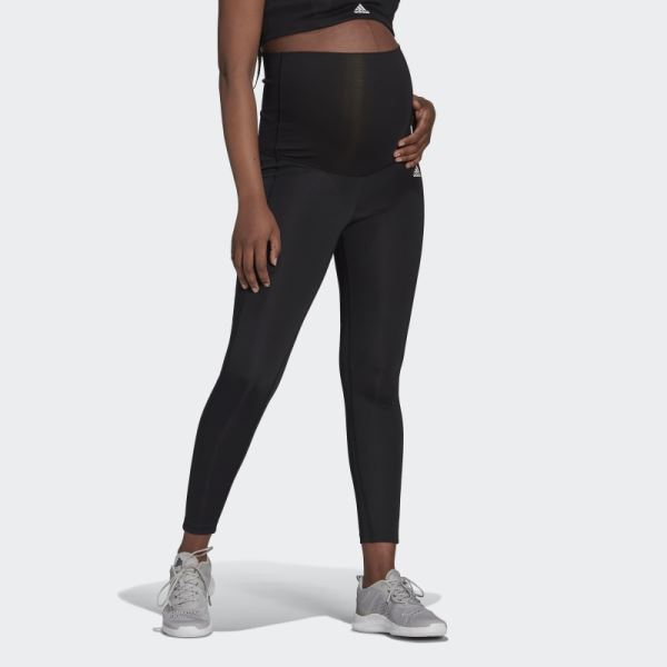 Designed To Move 7/8 Sport Tights (Maternity) Adidas Black